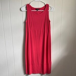 Eileen Fisher Berry Pink Viscose Jersey Keyhole Sz PP